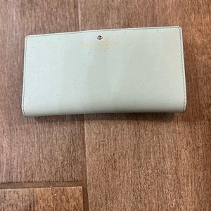 Kate Spade blue Wallet Folded Wallet snap closure